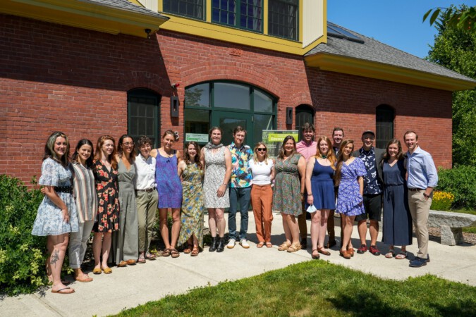Conway School Class of 2022 at graduation