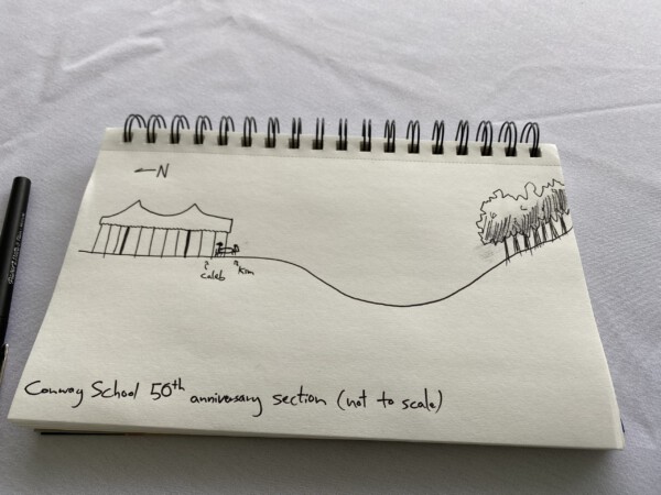 Conway section drawing sketch