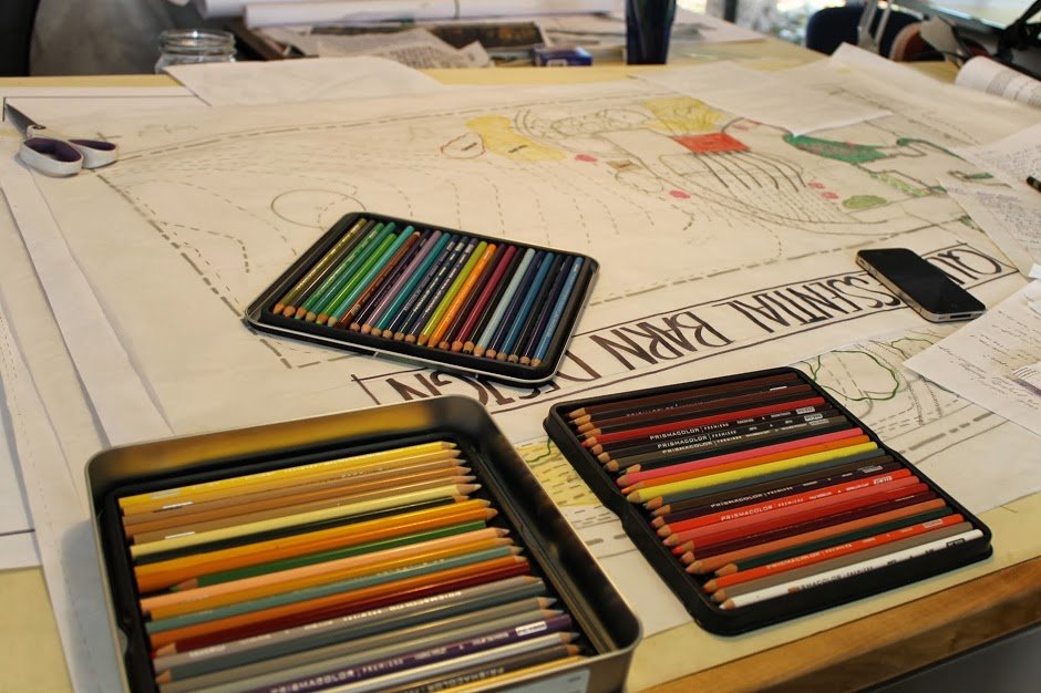 Conway School Studio Desk