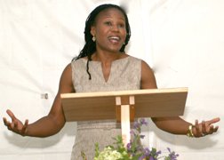 Majora Carter at Conway Graduation 2011